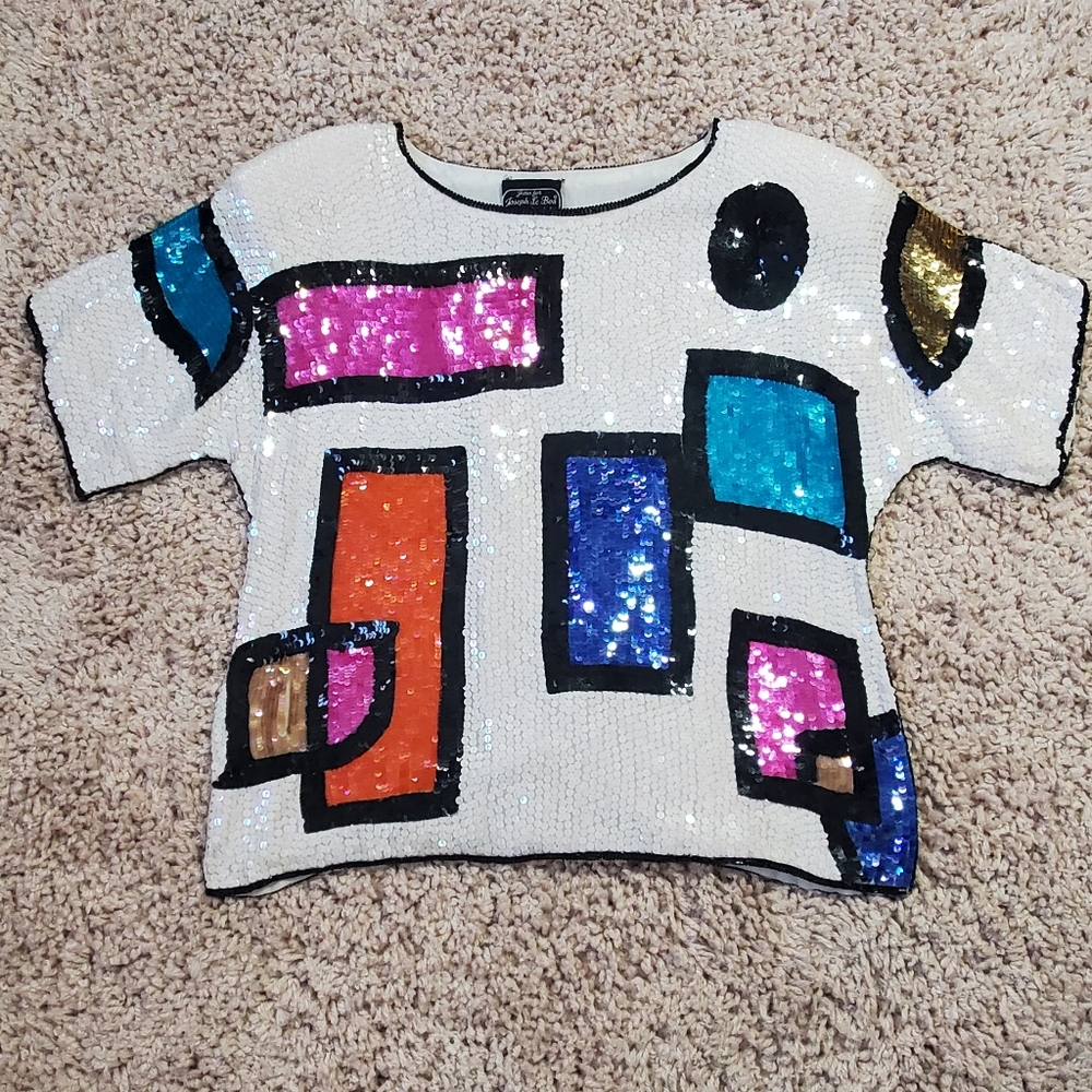 Vintage head turning Jean for Joseph Le Bon 80s top